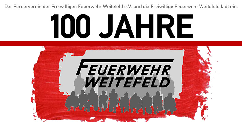 100 Jahre Feuerwehr Weitefeld